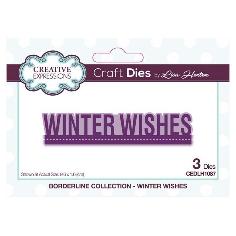 Creative Expressions Borderline Winter Wishes Craft Die — Ecstasy Crafts