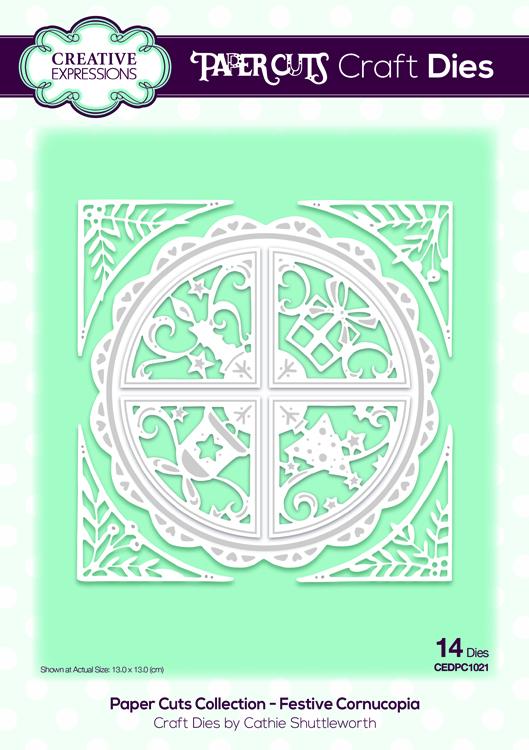 Creative Expressions Die Paper Cuts Collection - Festive Cornucopia — Ecstasy Crafts