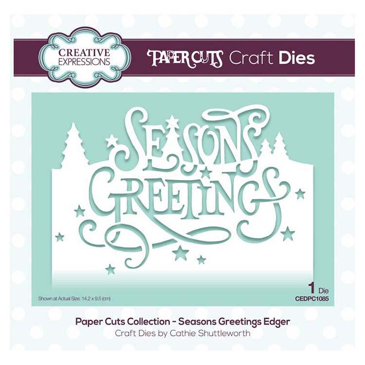 Creative Expressions Paper Cuts Collection - Seasons Greetings — Ecstasy Crafts