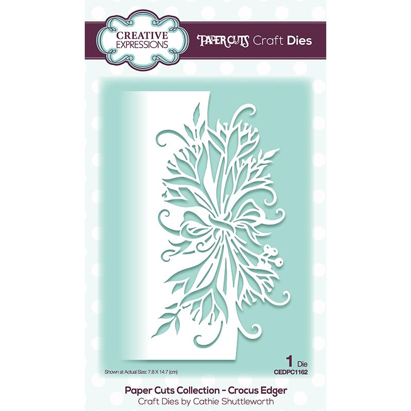 Creative Expressions Matrice de découpe Bordure Crocus Paper Cuts