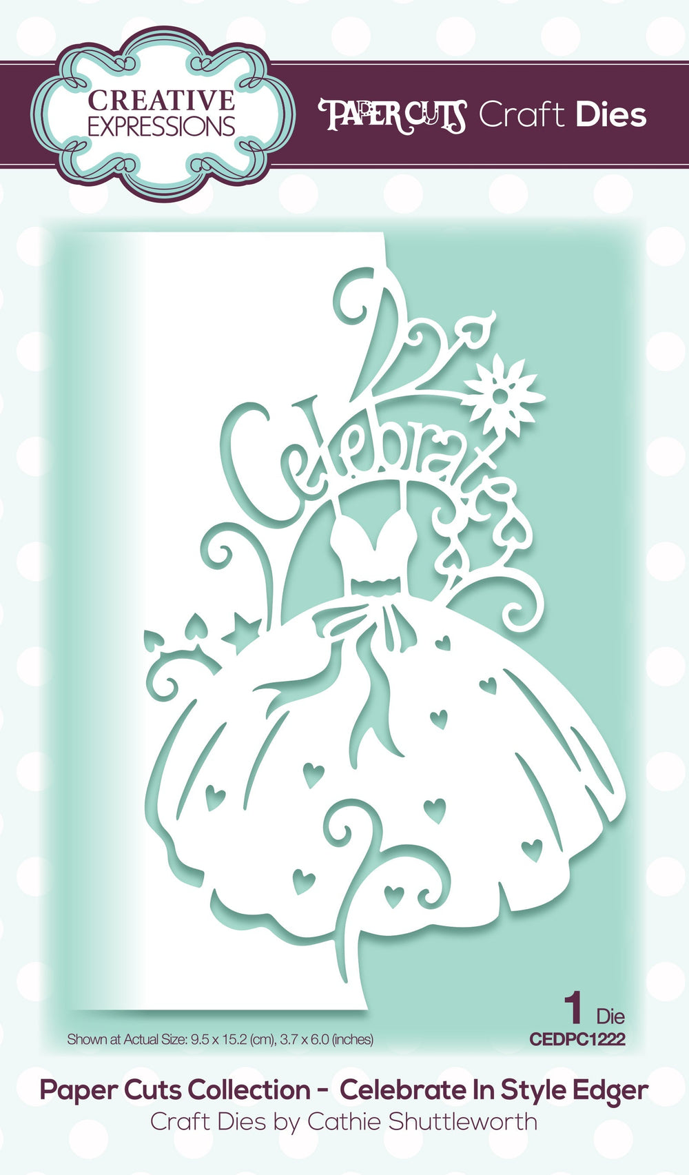 Matrices de découpe Creative Expressions Paper Cuts - Bordure Celebrate In Style