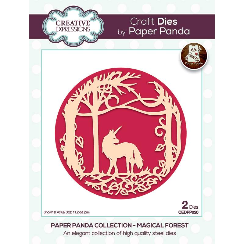 Matrice de découpe « Forêt enchantée » Paper Panda