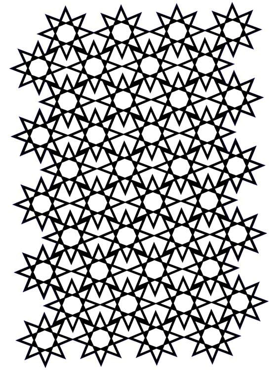 Pochoir Étoile A5 Creative Expressions