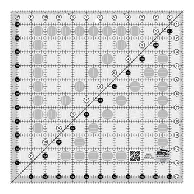 Règle de courtepointe Creative Grids 12-1/2 po carrée