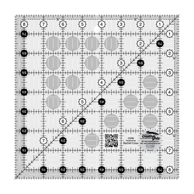 Règle Creative Grids carrée de 8-1/2 po