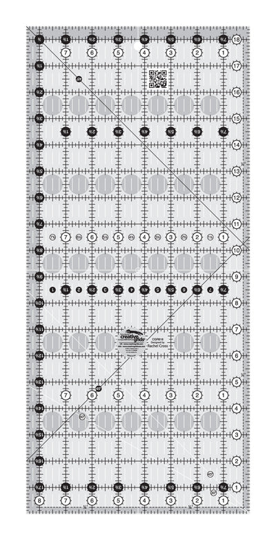 Règle Creative Grids 8-1/2 po x 18-1/2 po