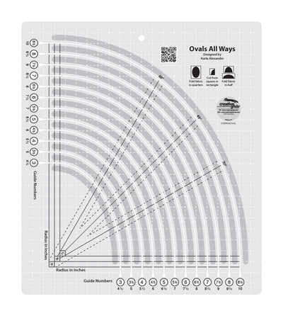 Règle Ovals All Ways Creative Grids