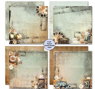 3Quarter Designs Captured Moments 6x6 Paper Pack