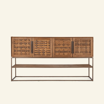 Karma Pure Tall Chest with 4 Doors and 1 Open Shelf | dBodhi