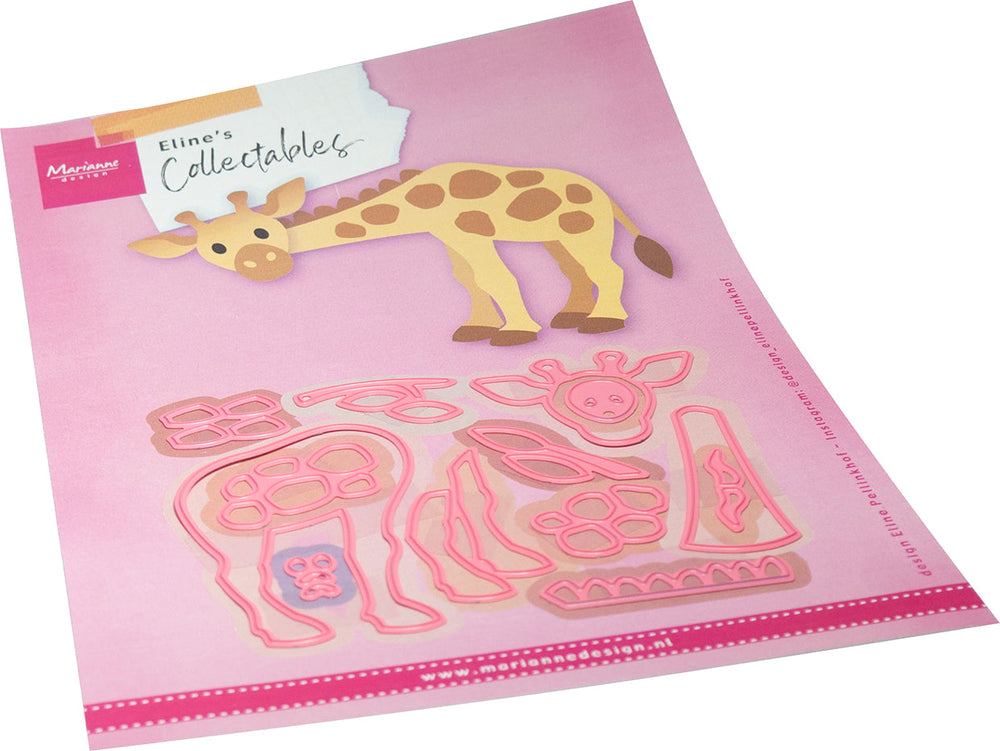 Marianne Design Collectables Die - Eline's Giraffe — Ecstasy Crafts