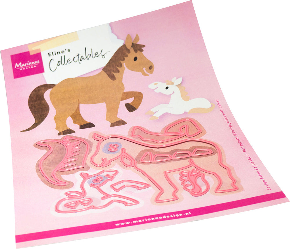 Marianne Design Collectables Die - Eline's Horses — Ecstasy Crafts