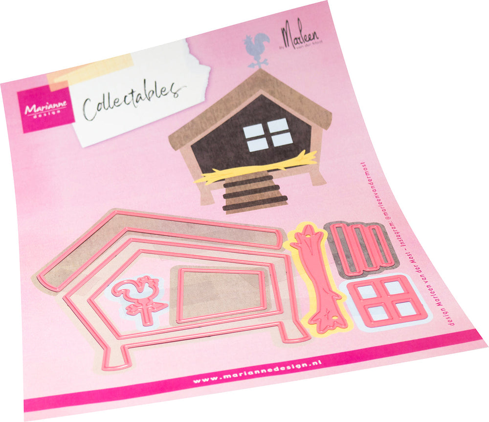 Marianne Design Collectables Die - Animal Shed by Marleen