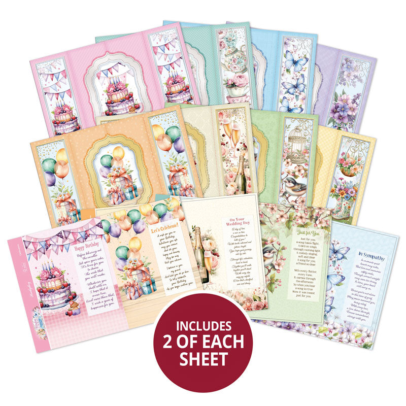 Fenêtre sur le Cœur - Kit de Cartes à Thème Vœux Merveilleux