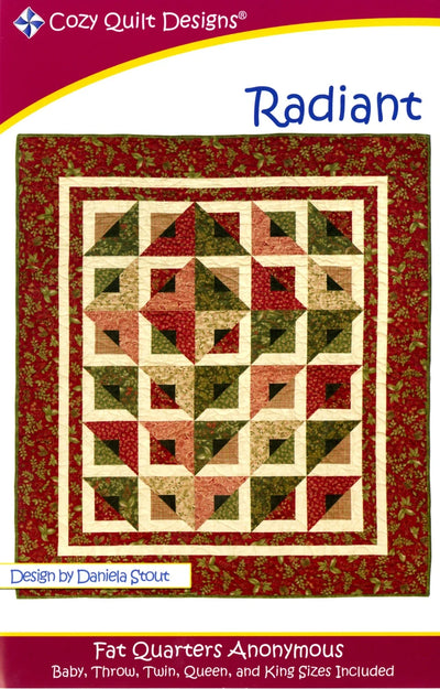 Radiant Quilt Pattern - Cozy Quilt Designs