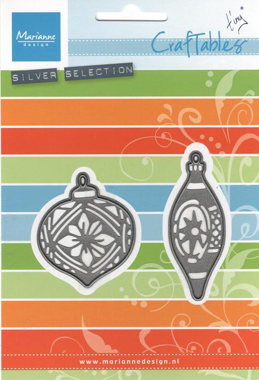 Marianne Design: Craftables Dies - Tiny's Ornaments Baubles — Ecstasy Crafts