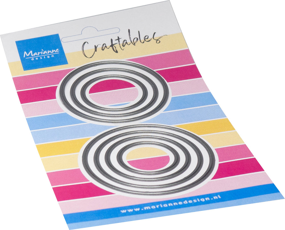 Marianne Design Craftables Matrice de découpe - Cercles autocollants