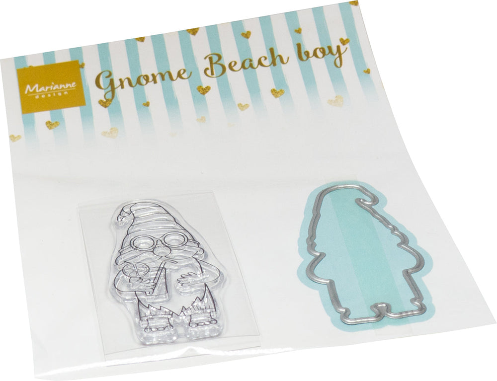 Marianne Design Tampon et Matrices de Découpe - Gnomes Plage Garçon