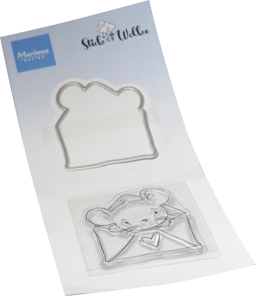 Marianne Design Tampon et Matrices de coupe - Hello Mouse