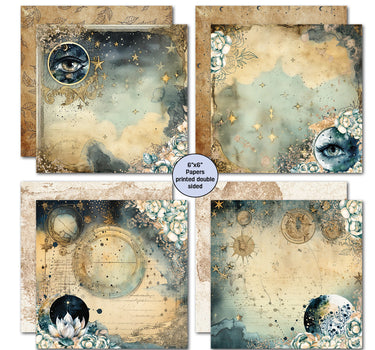 3Quarter Designs Celestial Skies 6x6 Paper Pack