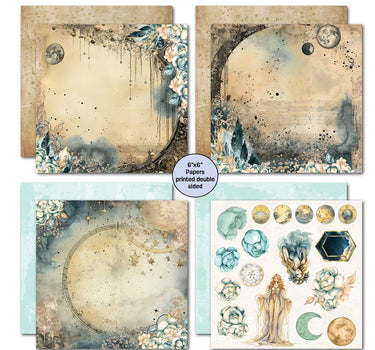 3Quarter Designs Celestial Skies 6x6 Paper Pack