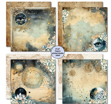 3Quarter Designs Celestial Skies 8x8 Paper Pack