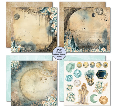 3Quarter Designs Celestial Skies 8x8 Paper Pack