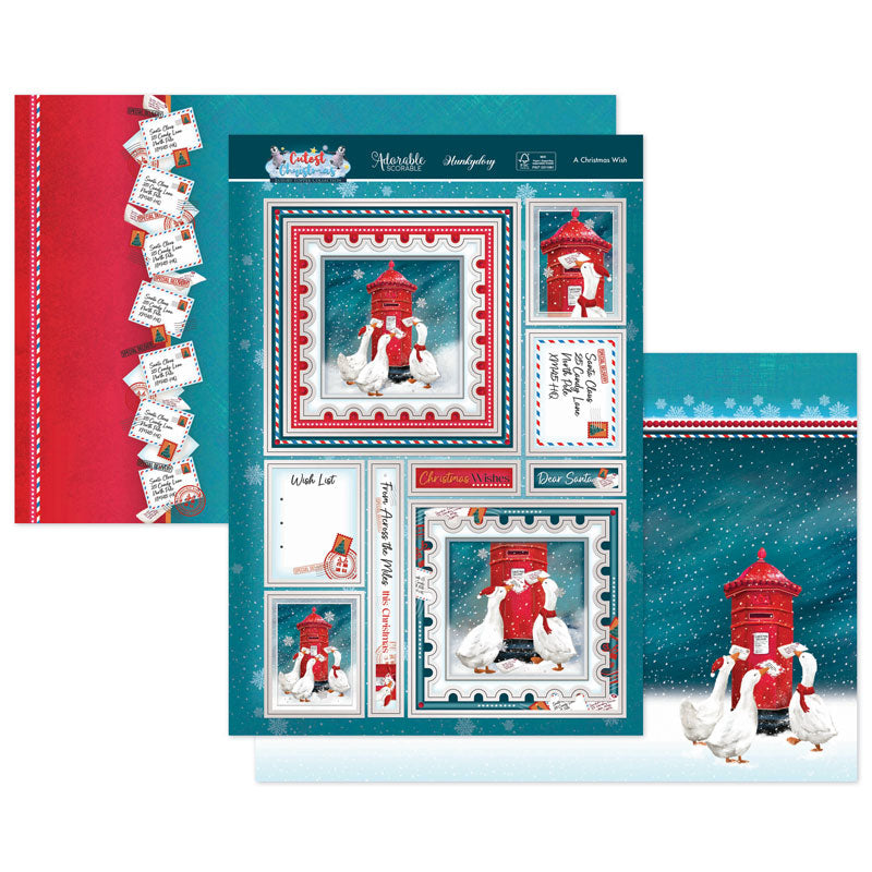 Collection de Papiers 3D Luxe Vœux de Noël
