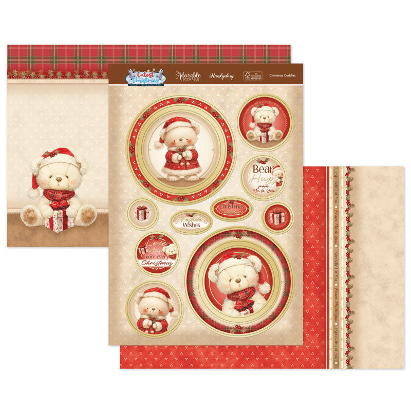 Set de Luxe de Découpes 3D Tendresse de Noël