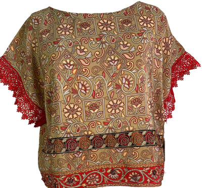 PRC6019 Chandail ample en pure soie Avatar