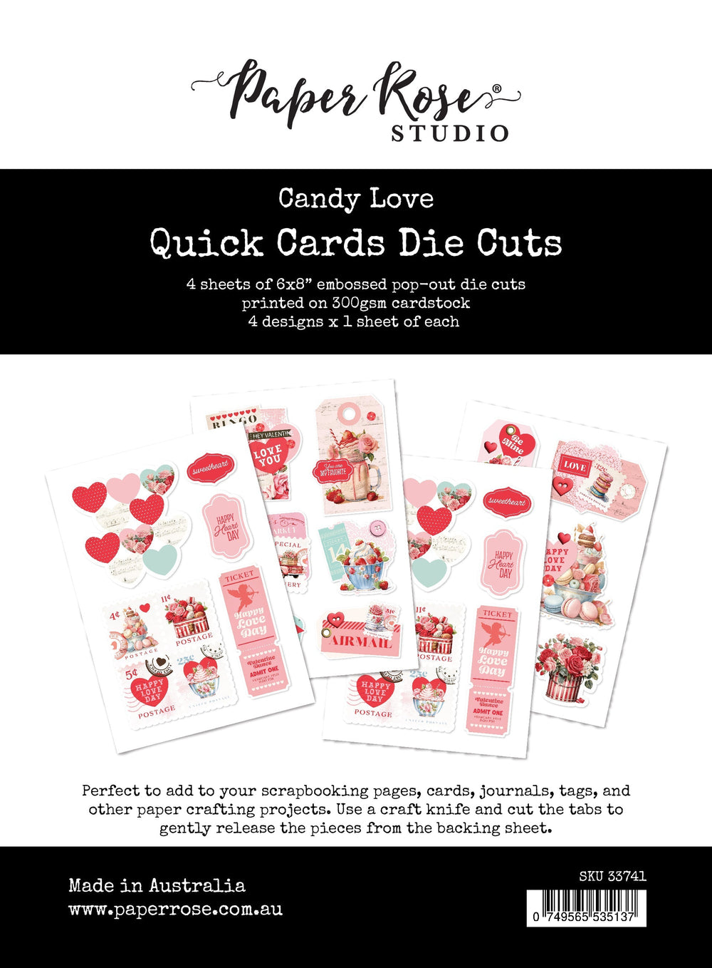 Découpes Rapides "Candy Love" 33741