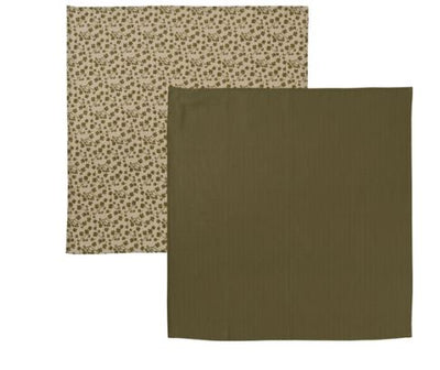 Iro Mousseline - Lot de 2 - Olive