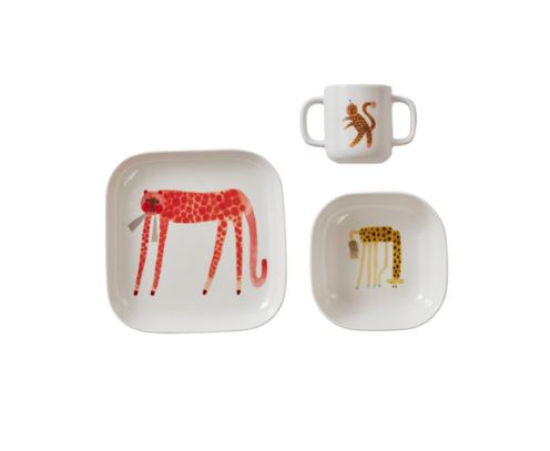 Moira Tableware Set Strawberry Cat