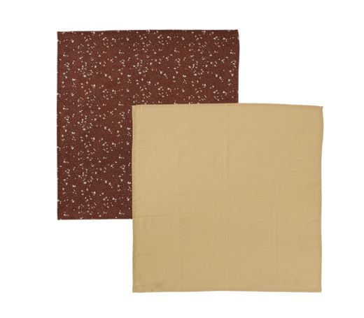 Iro Muslin - Pack of 2 - Yellow
