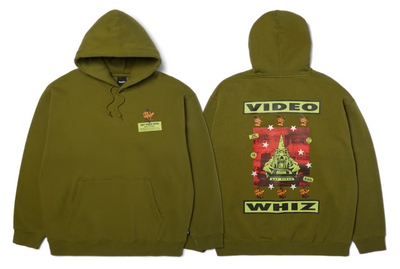 HUF Chandail à Capuche 'Video Genie' - Olive