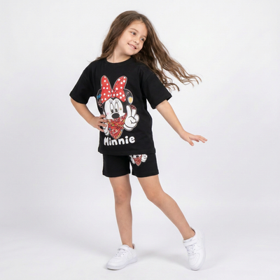 Ensemble court « Souris en ville » pour filles