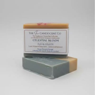 Celestial Bloom | Rose, Santal & Amber Handmade Soap Bar
