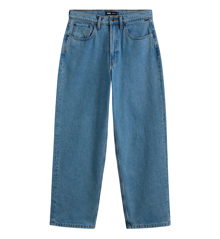 Jeans amples Vans 'Check-5' - Bleu délavé (Patch noir)