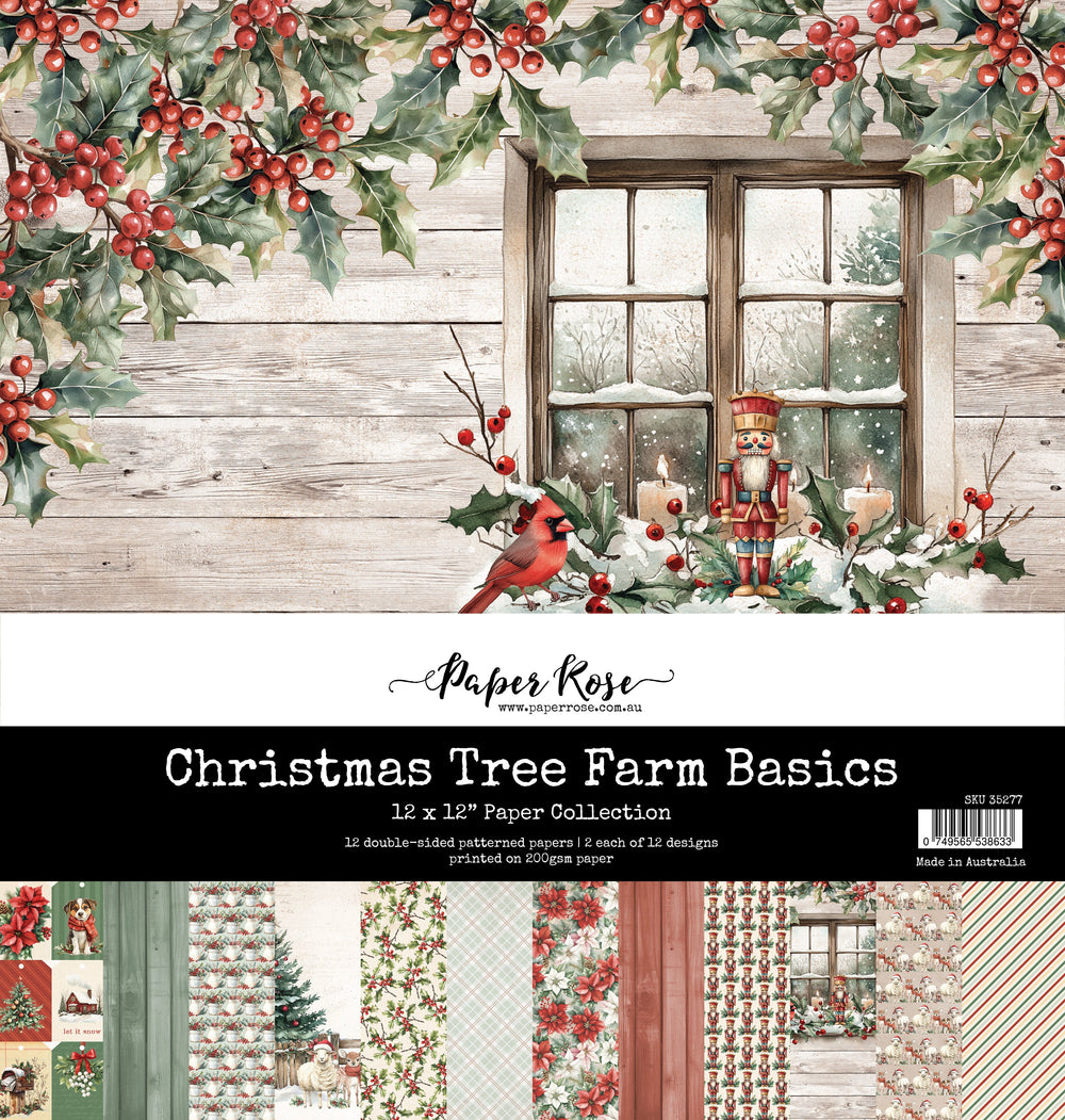 Christmas Tree Farm Basics 12x12 Paper Collection 35277