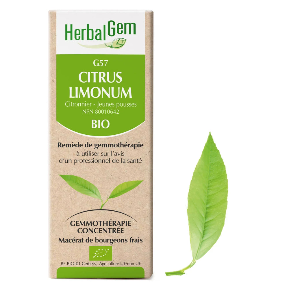 G57 - Citrus limonum - Lemon Tree — Unytii - Suppléments et Produits Naturels