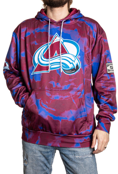 Hoodie sublimation Colorado Avalanche