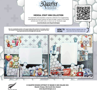 3 Quarter Designs Medical Staff Mini 12x12 Collection