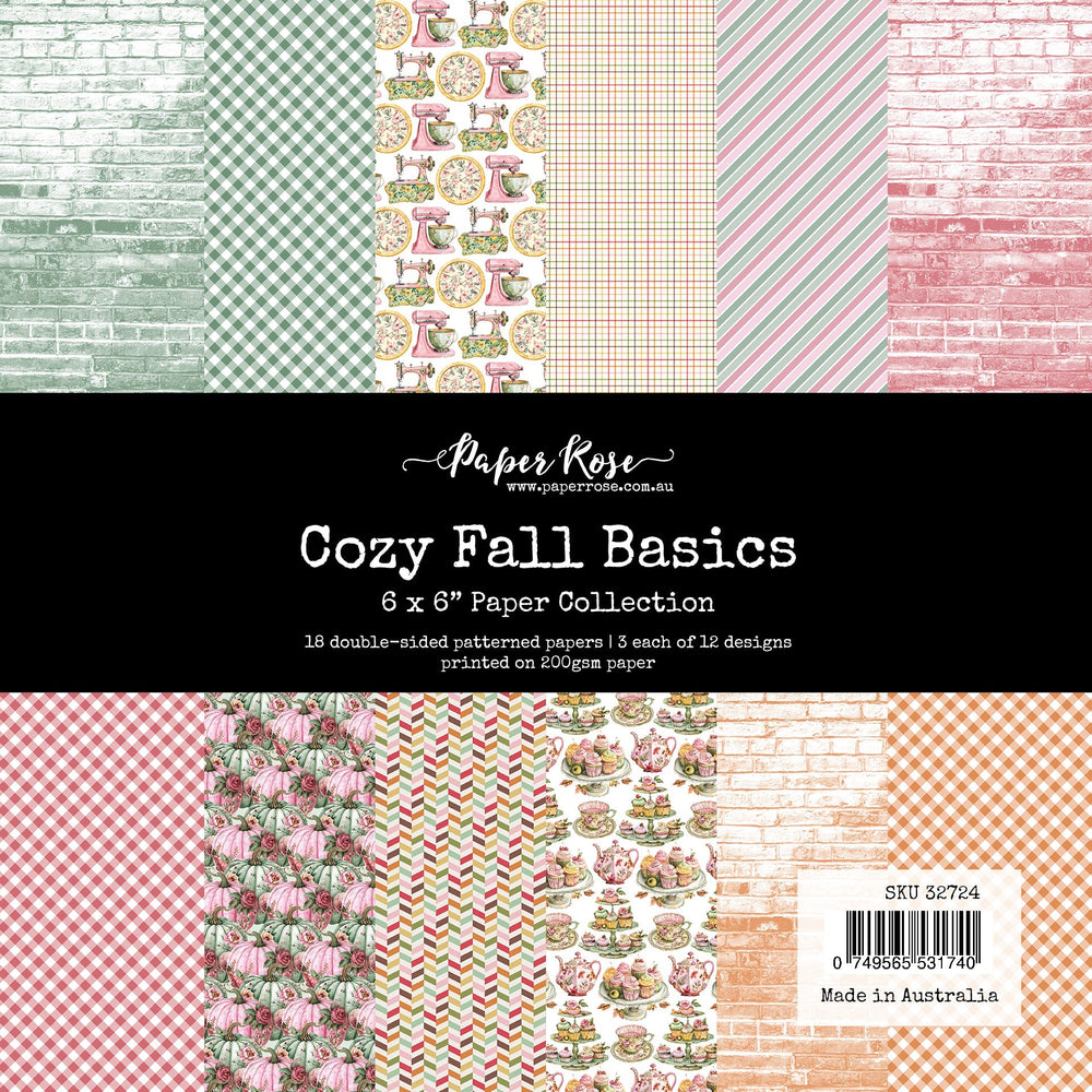 Collection de Papiers 6x6 Essentiels d'Automne Confortables 32724