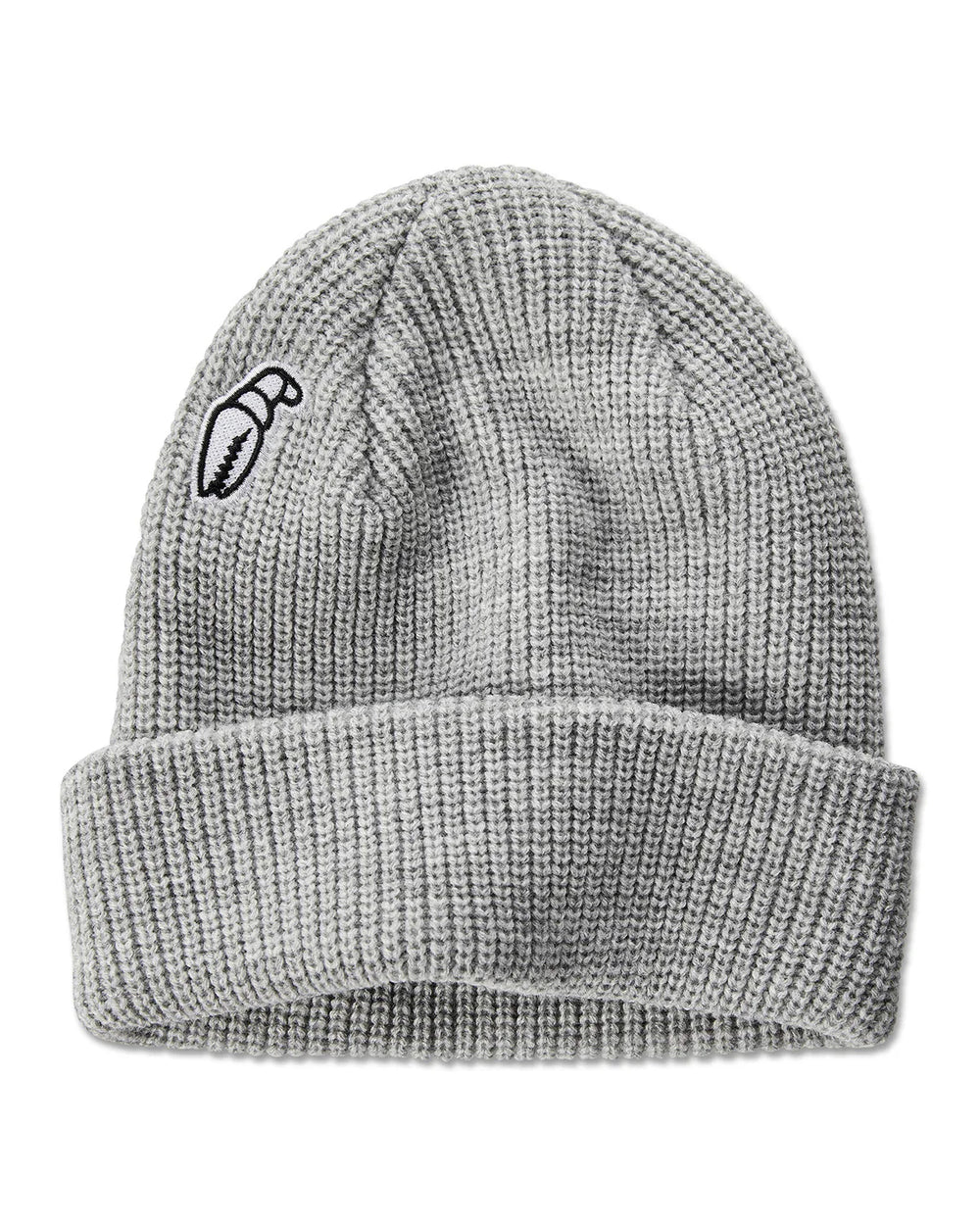 Crag Grab 'High Mark' Beanie - Heather Grey