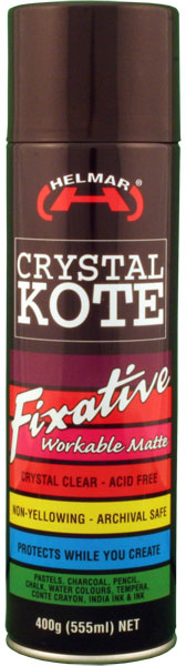 Fixatif Helmar Crystal Kote -- Mat Repositionnable