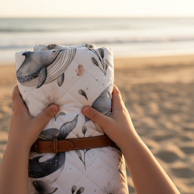Nappe Plage & Jeux - Ptites baleines