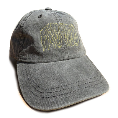 Frosted Skateboards 'Logo' Cap - Black Denim