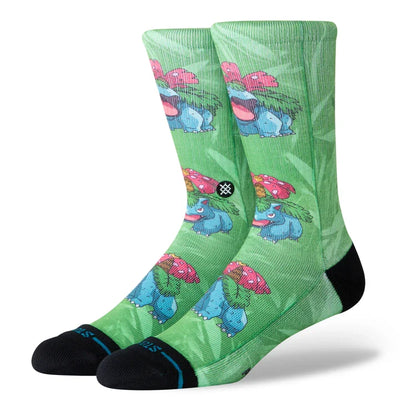 Bas d'équipage Stance x Pokémon 'Venusaur' - Vert