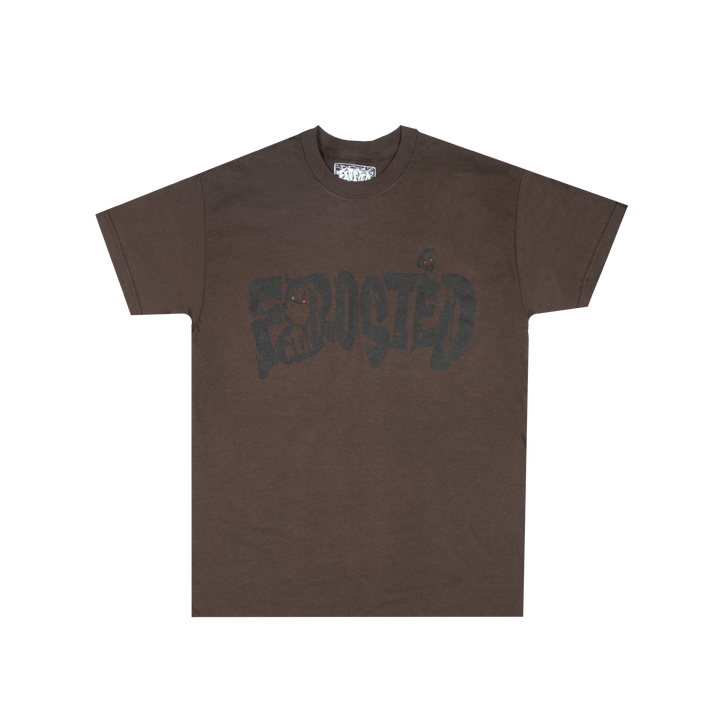 Frosted Skateboards 'Safari Logo' Tee - Brown