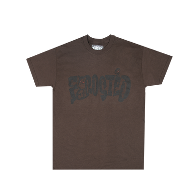 Frosted Skateboards 'Safari Logo' Tee - Brown