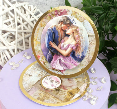 Happily Ever After Decoupage Topper Sheet